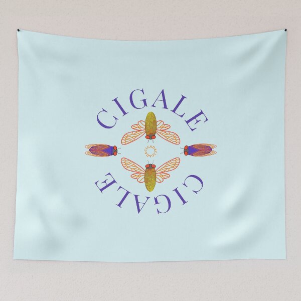 Item preview, Cicada Cicada Cigale Cigale designed and sold by chowlet.