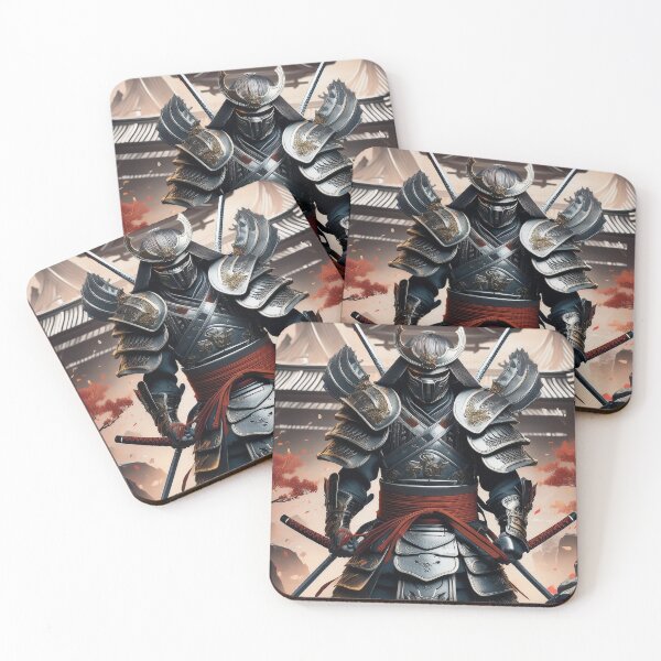 Item preview, Samurai with dark armor designed and sold by ZeCrowDesigns.