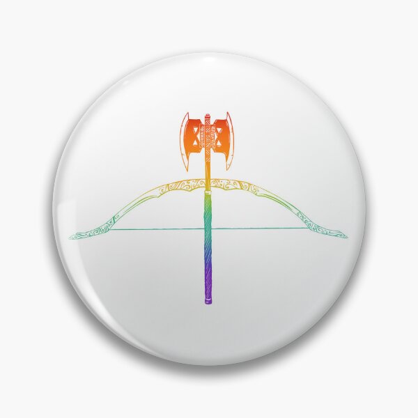 Item preview, You have my bow and my axe (rainbow) designed and sold by TheDoodlemancer.