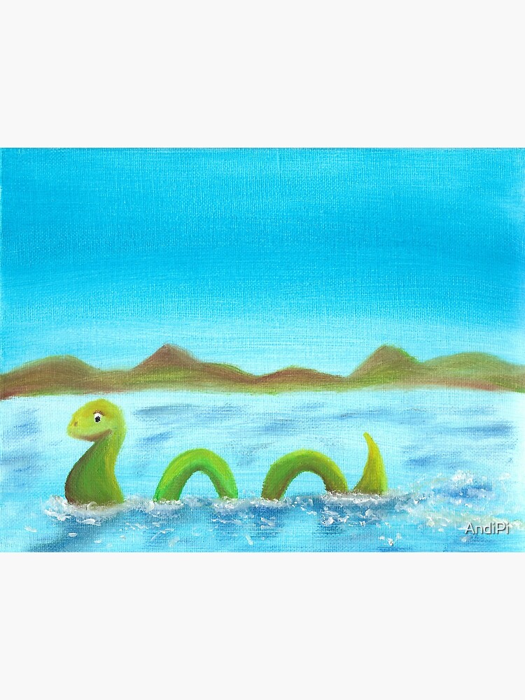 The Loch Ness Monster Art Print for Sale by AndiPi