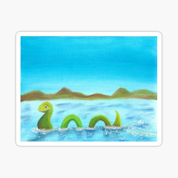 The Loch Ness Monster Sticker