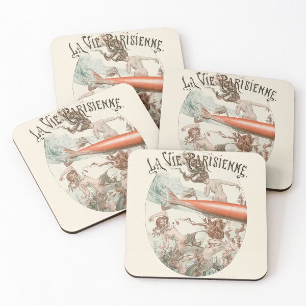 Item preview, La Vie Parisienne - Une torpille à Trouville-sous-me, Illustration by Chéri Hérouard - Art Deco designed and sold by elektronen.