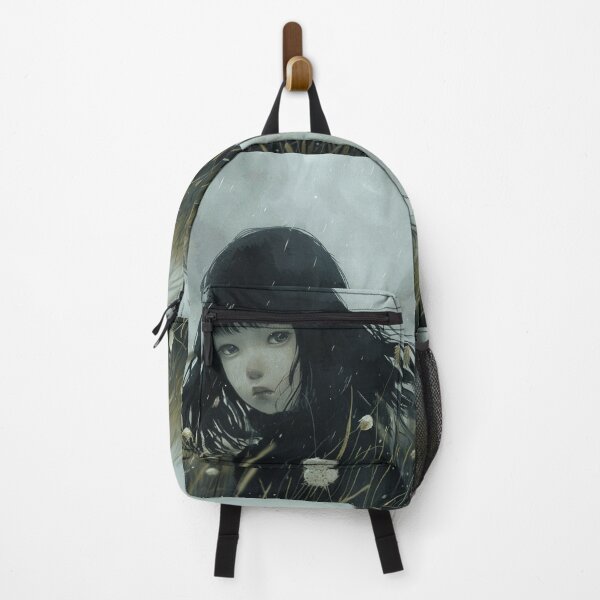 Item preview, retreat to the rain field – melancholic manga anime girl designed and sold by ForsakenFrames.