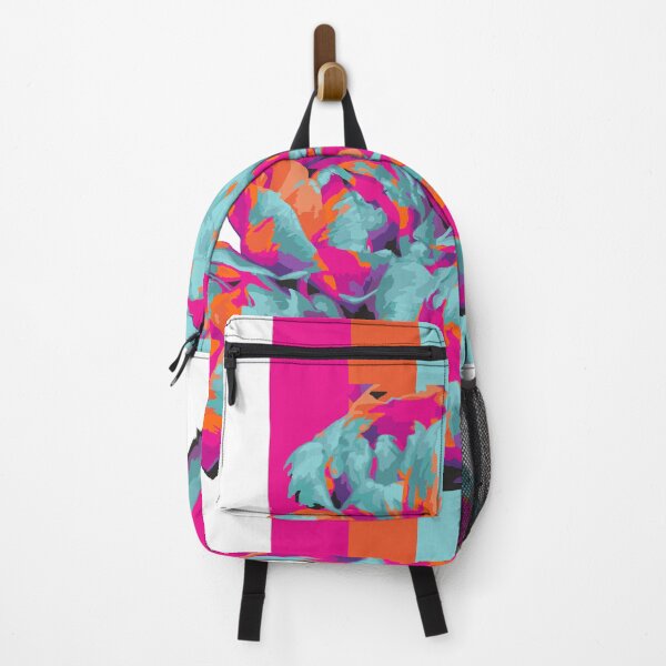 Item preview, Paris, France • Flower Shop • Hot Pink/Orange/Aqua designed and sold by FinaldiDesign.