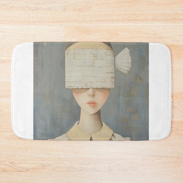 Item preview, Blindfolded Girl Artistic Portrait designed and sold by christinadel.