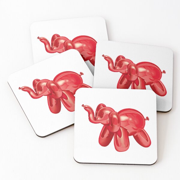 Item preview, Red Balloon Elephant designed and sold by ArtbyBroghan.