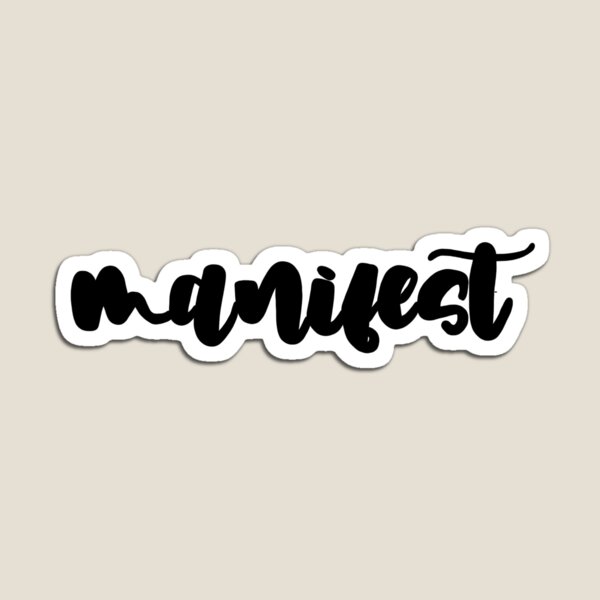 Artikel-Vorschau von Manifest einfaches Zitat, designt und verkauft von pasteldreams26.
