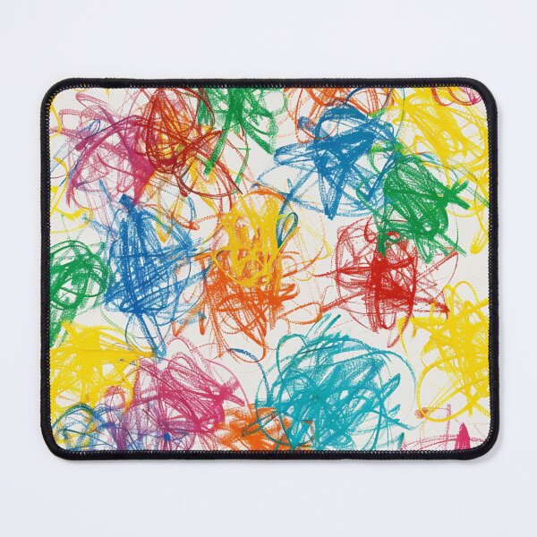 Item preview, Playful Colorful Scribble Art designed and sold by Creet-Design.