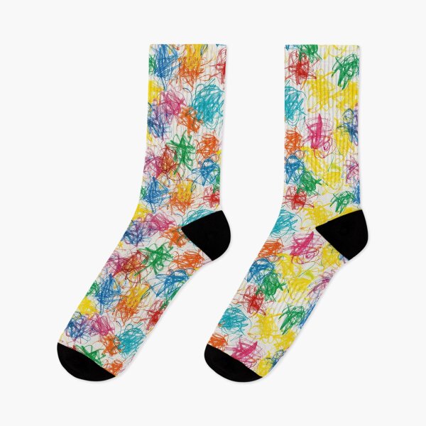 Item preview, Playful Colorful Scribble Art designed and sold by Creet-Design.