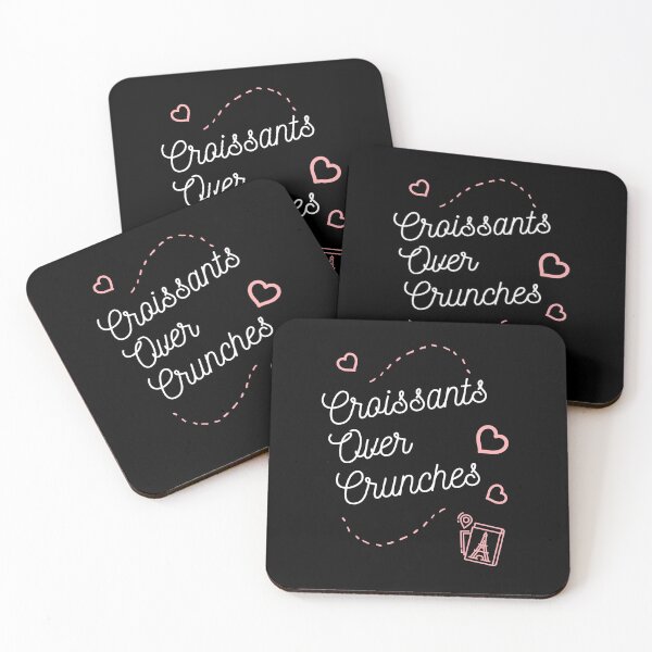 Item preview, Croissants Over Crunches designed and sold by ElegantOutlines.