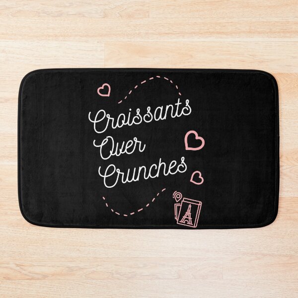 Item preview, Croissants Over Crunches designed and sold by ElegantOutlines.