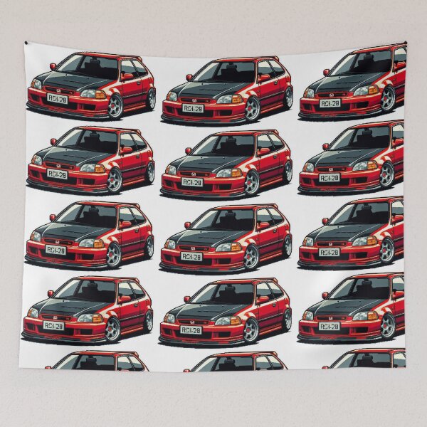 Item preview, Pixelated Iconic Cars : Automotive Merchandise -  designed and sold by InfmsCorp.