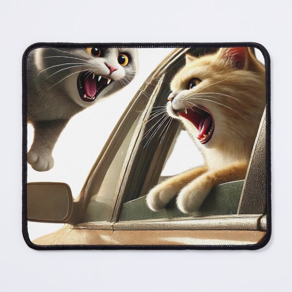 Item preview, Cats quarrel designed and sold by Catsmoment.