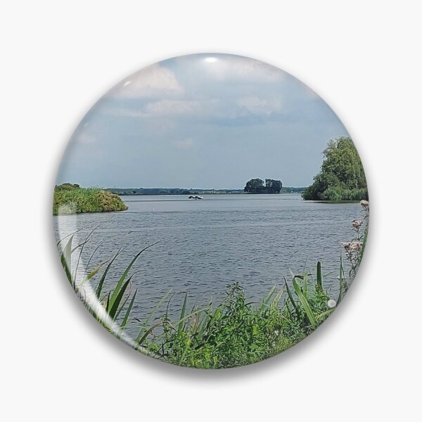Item preview, Rustic Scene at River Zijl, Leiden, Netherlands designed and sold by hajarsdeco.