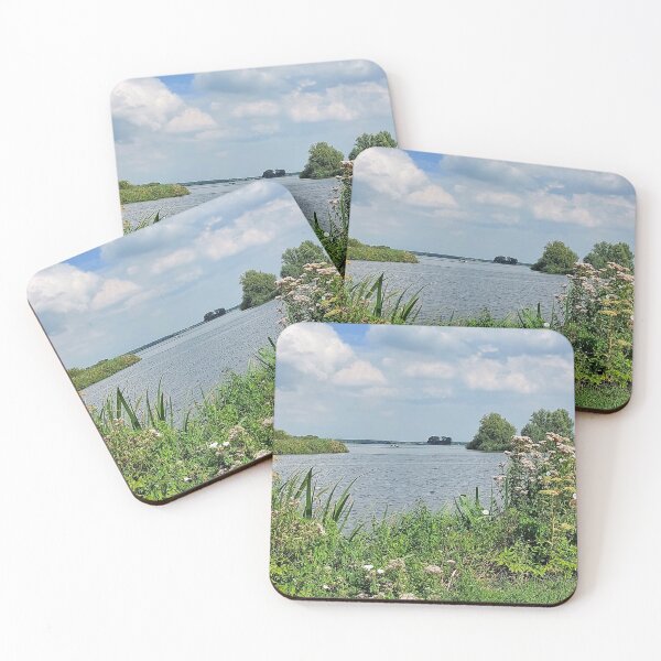 Item preview, Rustic Scene at River Zijl, Leiden, Netherlands designed and sold by hajarsdeco.