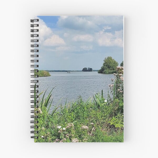 Item preview, Rustic Scene at River Zijl, Leiden, Netherlands designed and sold by hajarsdeco.
