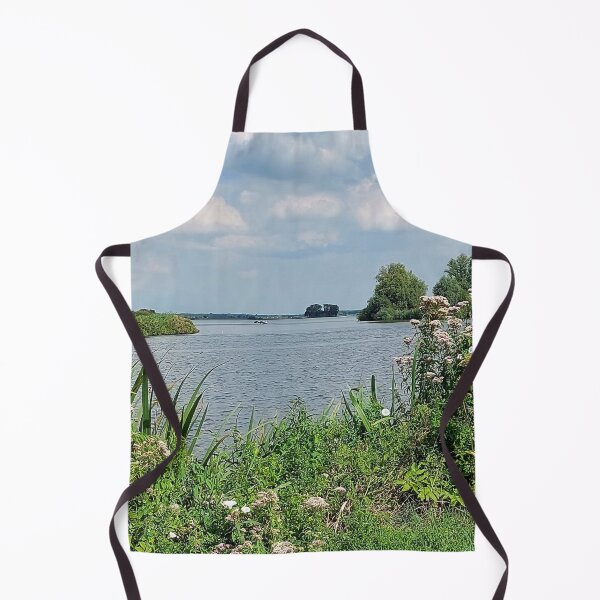 Item preview, Rustic Scene at River Zijl, Leiden, Netherlands designed and sold by hajarsdeco.