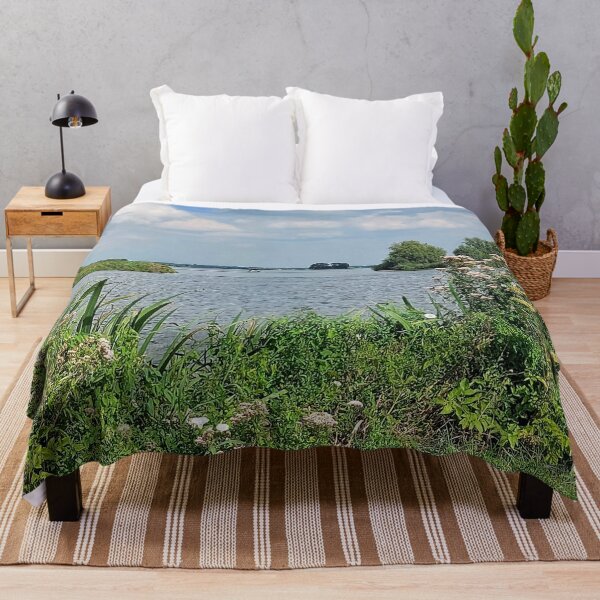 Item preview, Rustic Scene at River Zijl, Leiden, Netherlands designed and sold by hajarsdeco.