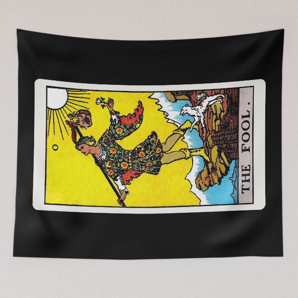 Item preview, Card #0 - The Fool - Rider Waite Smith Tarot designed and sold by ABSTRACT-IVISM.