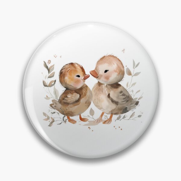 Item preview, Lovely ducks couple drawing style designed and sold by Lemon-Monday.