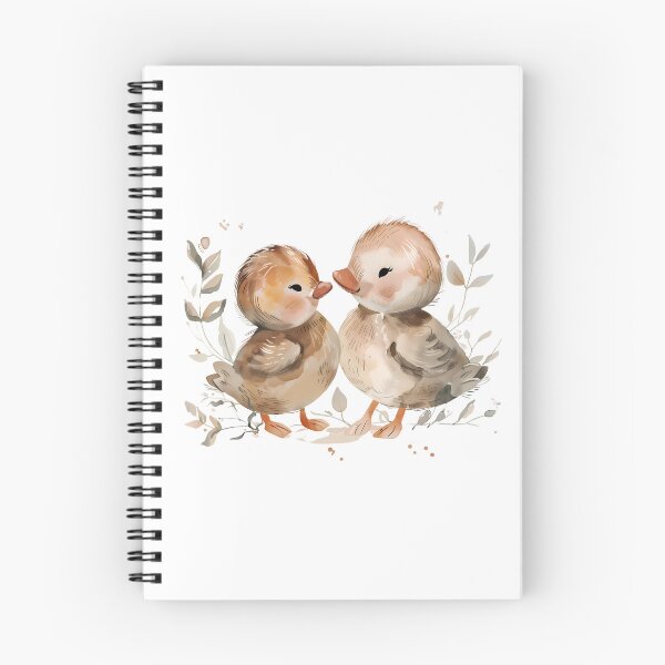 Item preview, Lovely ducks couple drawing style designed and sold by Lemon-Monday.