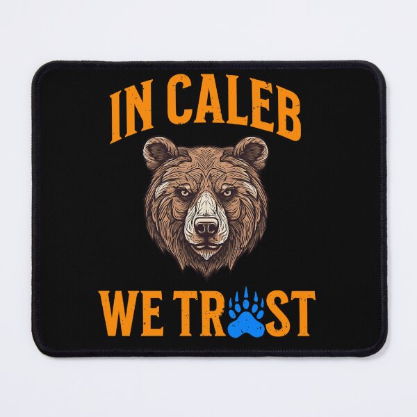 Item preview, In Caleb We Trust Chicago Bears Fan Gift designed and sold by ceddybaby612.