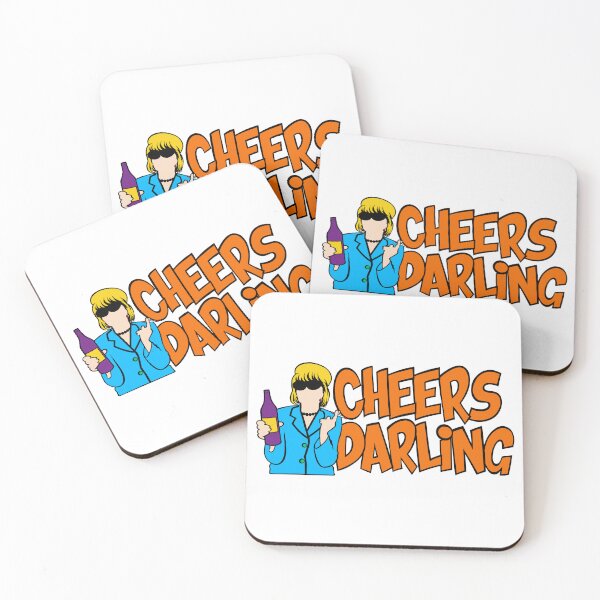 Item preview, Cheers Darling, Patsy Stone Cartoon, Absolutely Fabulous, designed and sold by Henrylizarraga.