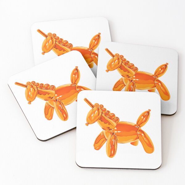 Item preview, Orange Unicorn Balloon designed and sold by ArtbyBroghan.