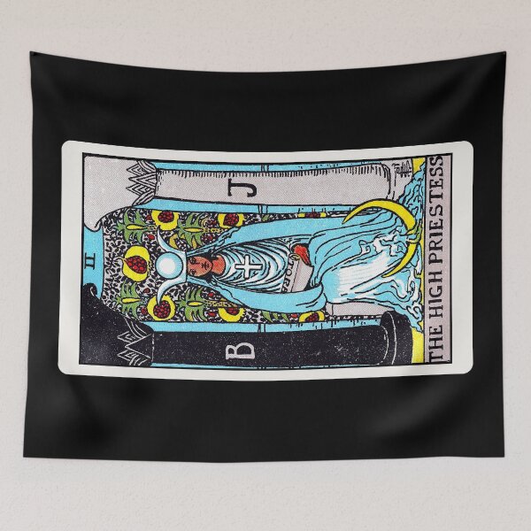 Item preview, Card #2 - The High Priestess - Rider Waite Smith Tarot designed and sold by ABSTRACT-IVISM.