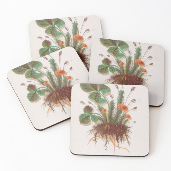 Item preview, Moss & Gold Thread - 1860s American Lithograph design designed and sold by cheeseburgercat.