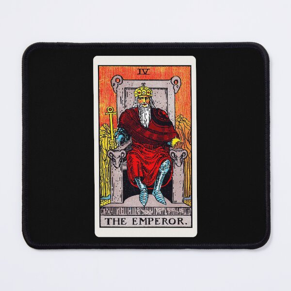 Item preview, Card #4 - The Emperor - Rider Waite Smith Tarot designed and sold by ABSTRACT-IVISM.