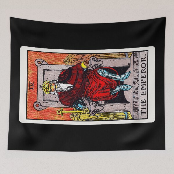 Item preview, Card #4 - The Emperor - Rider Waite Smith Tarot designed and sold by ABSTRACT-IVISM.