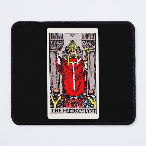 Item preview, Card #5 - The Hierophant - Rider Waite Smith Tarot designed and sold by ABSTRACT-IVISM.