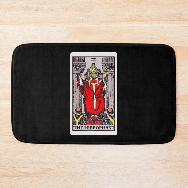 Item preview, Card #5 - The Hierophant - Rider Waite Smith Tarot designed and sold by ABSTRACT-IVISM.