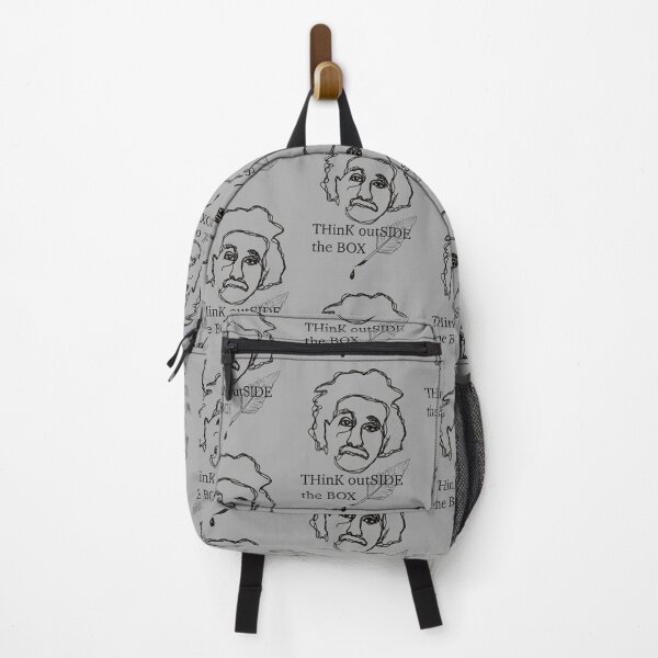 Item preview, Think outside the box: Einstein portrait  designed and sold by CreationbyNiki.