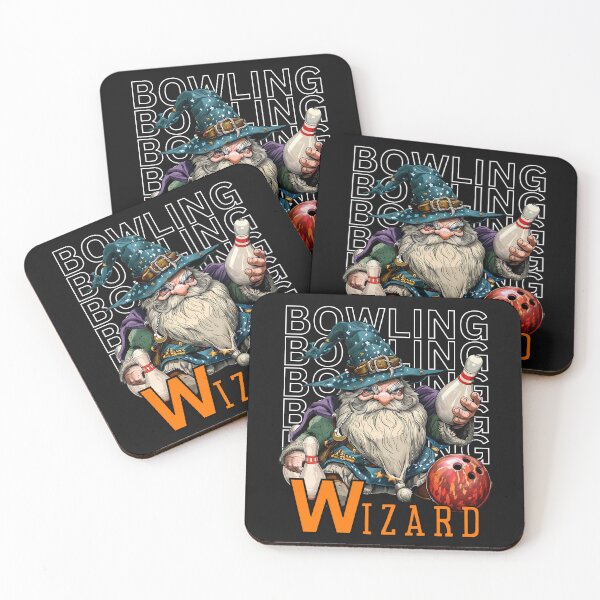 Item preview, Wizard Bowling Cartoon for Bowling Enthusiasts, Fun Graphic  designed and sold by MTJ-Mushrooms.