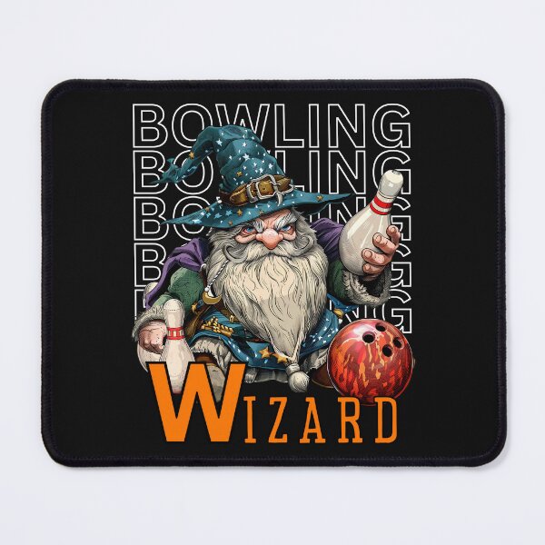 Item preview, Wizard Bowling Cartoon for Bowling Enthusiasts, Fun Graphic  designed and sold by MTJ-Mushrooms.