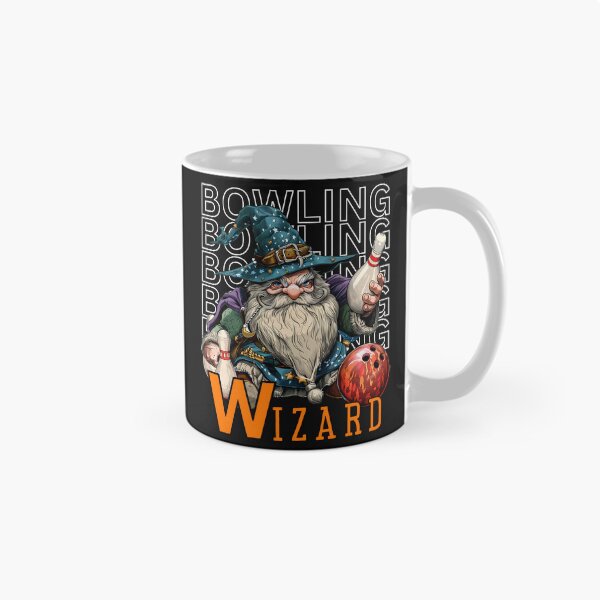 Item preview, Wizard Bowling Cartoon for Bowling Enthusiasts, Fun Graphic  designed and sold by MTJ-Mushrooms.