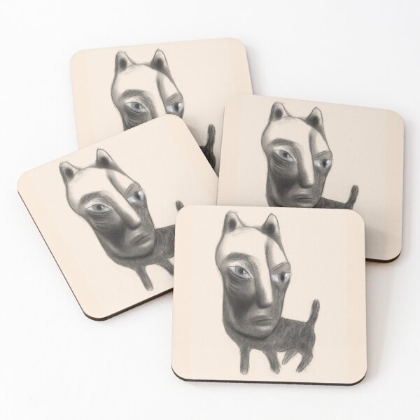 Item preview, Surrealist art Personalized Cat Sketch Black crayon drawings designed and sold by Kopiopang studio.