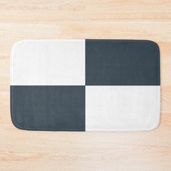 Item preview, CHARCOAL GREY and WHITE LARGE CHECKERS  designed and sold by RachelMacht.