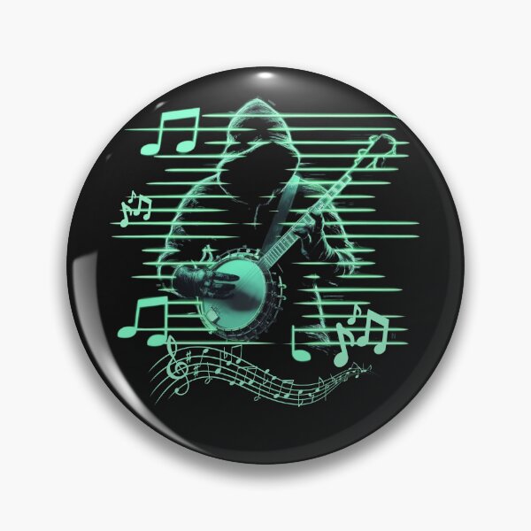 Item preview, Hooded Banjo Player designed and sold by Urban-Celt.