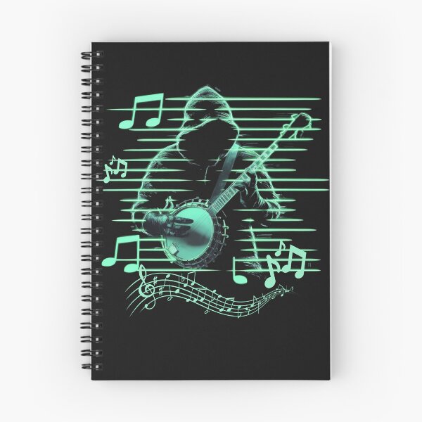 Item preview, Hooded Banjo Player designed and sold by Urban-Celt.
