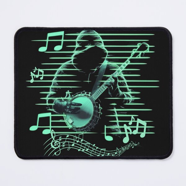 Item preview, Hooded Banjo Player designed and sold by Urban-Celt.