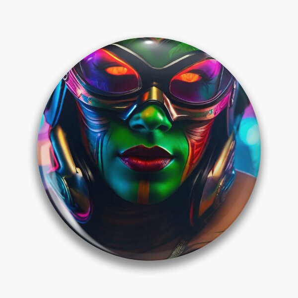 Artikelvorschau, Neon-Alien entworfen und verkauft von MatrixTattoo.