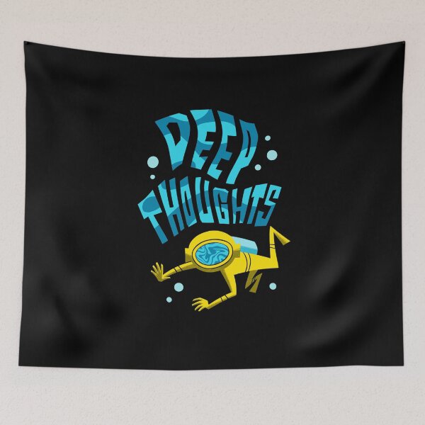 Item preview, Deep thoughts (yellow) designed and sold by GERTYrb.
