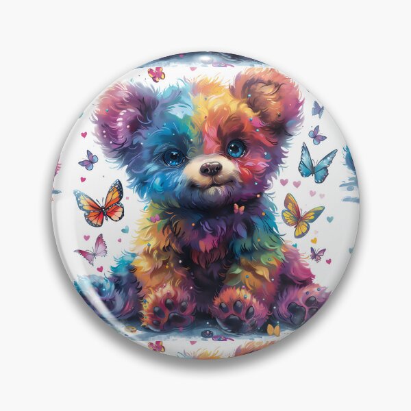 Item preview, Rainbow cute bear, Bear custom. designed and sold by CHOKCHAIVONGDEE.