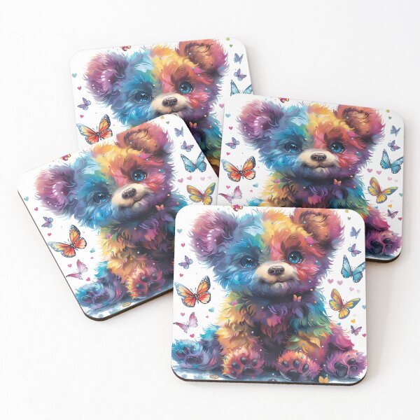 Item preview, Rainbow cute bear, Bear custom. designed and sold by CHOKCHAIVONGDEE.