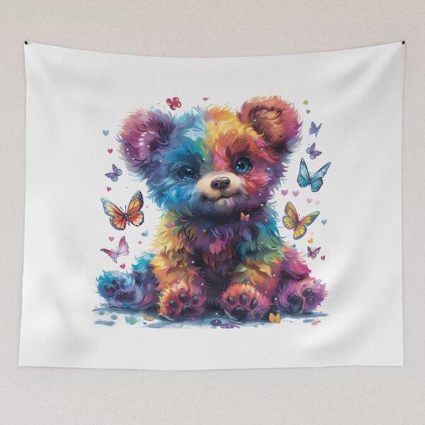 Item preview, Rainbow cute bear, Bear custom. designed and sold by CHOKCHAIVONGDEE.