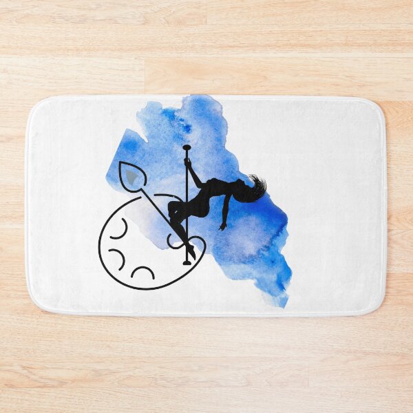 Item preview, In Blue Splash - Poledance art designed and sold by LifeSimpliCity.