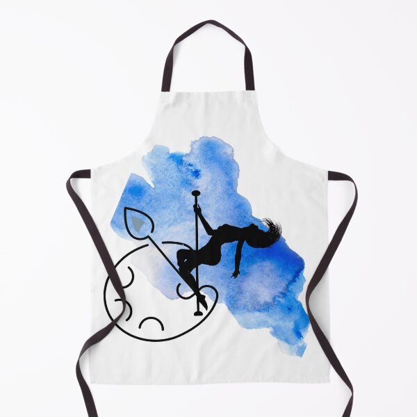 Item preview, In Blue Splash - Poledance art designed and sold by LifeSimpliCity.